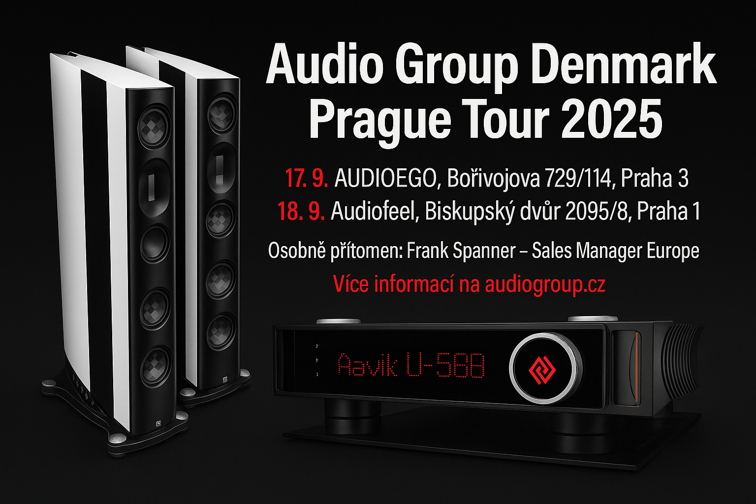Audio Group Denmark Prague Tour 2025
